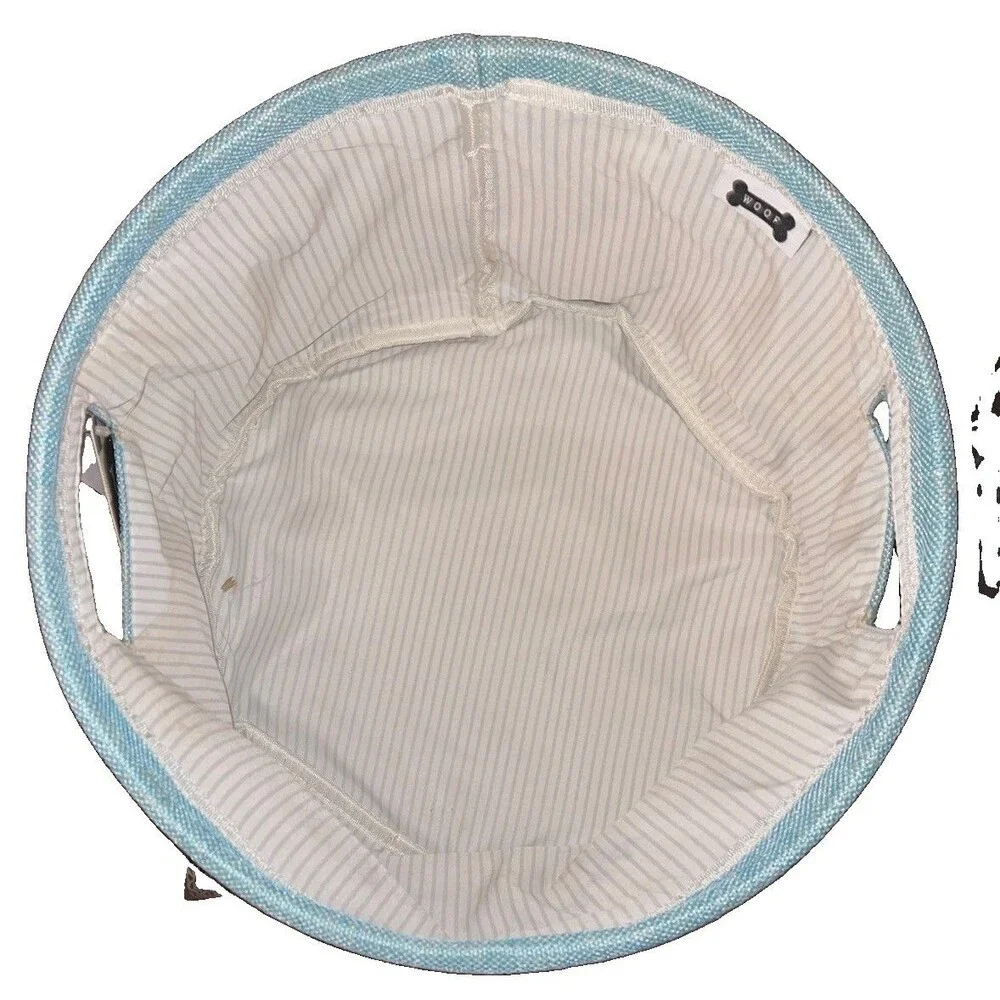 NWT WOOF Toy Bin EAT PLAY LOVE Kohl’s Blue